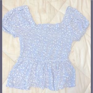 Hippy rose top